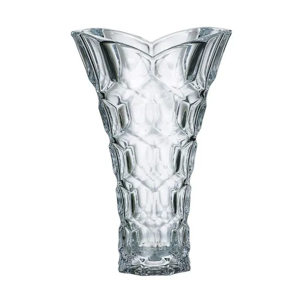 Ваза для цветов 35,5 см «Хани Комб», Crystalite Bohemia