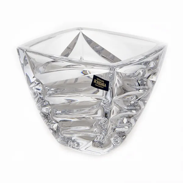 Ваза для конфет 18 см «Факет», Crystalite Bohemia