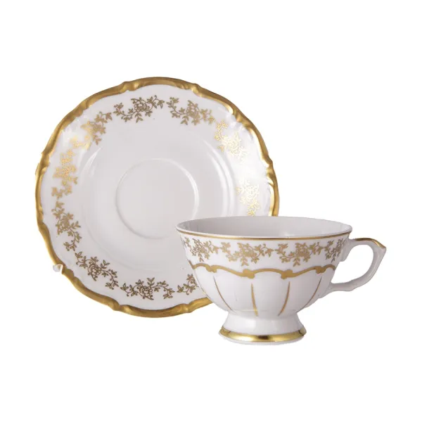 Набор для чая 200 мл на 6 персон, 12 предметов «Мария Тереза 2752», Bavarian Porcelain