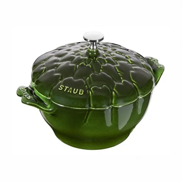 Кокот «Артишок», 22 см, 3.0 л, зеленый базилик, Staub
