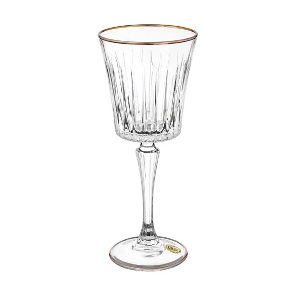 Набор бокалов 220 мл, 6 шт. «Таймлесс Платина» Глянцевое BD, Bohemia Design