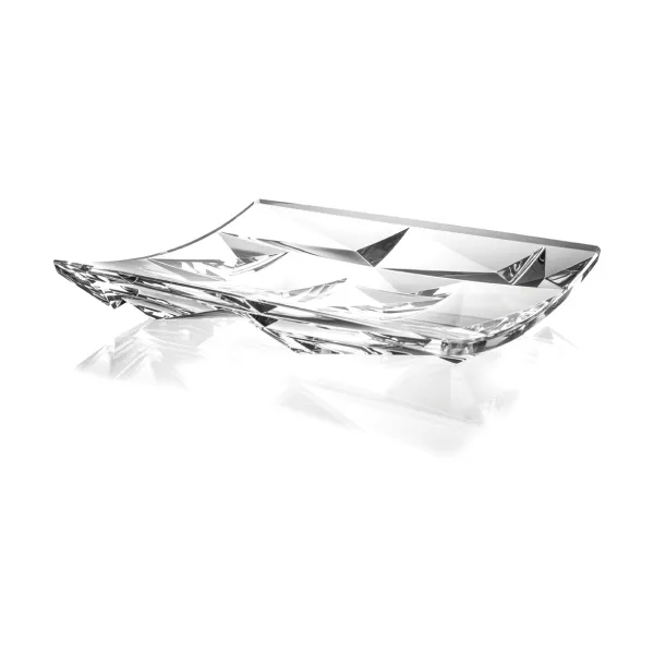 Блюдо прямоугольное 32х23 см «Crystallization», Rogaška