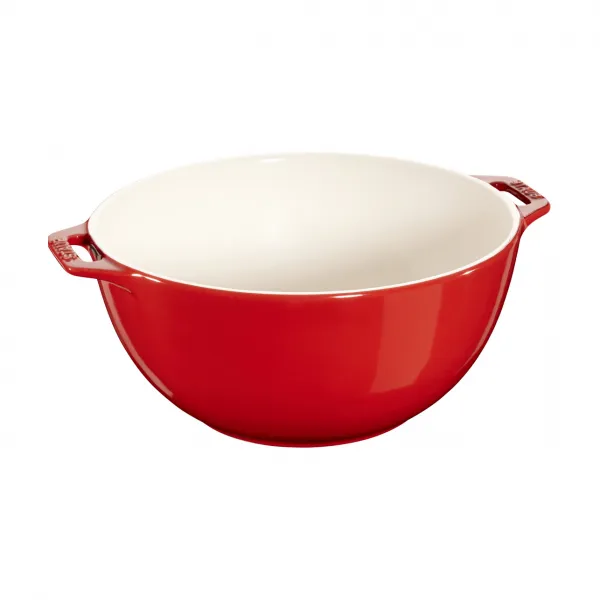 Миска сервировочная 25 см, 3,2 л «Ceramics» вишневая, Staub