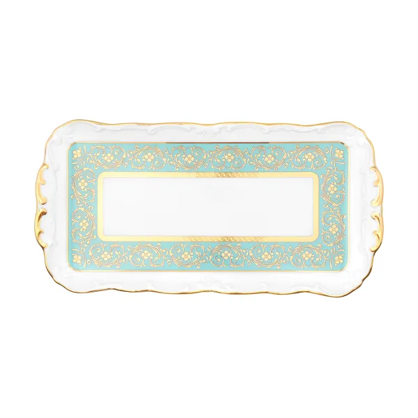 Рулетница на ножке 26 см «Декор 2768», Bavarian Porcelain — фото 2