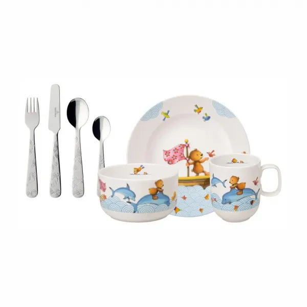 Набор детский 7 предметов «Happy as a Bear», Villeroy & Boch