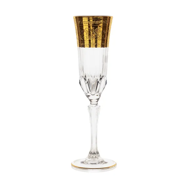 Набор бокалов 150 мл, 6 шт. «Allegro Golden Embossed», Astra Gold