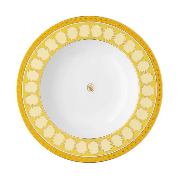 Тарелка глубокая 24 см «Jonquil», Swarovski x Rosenthal
