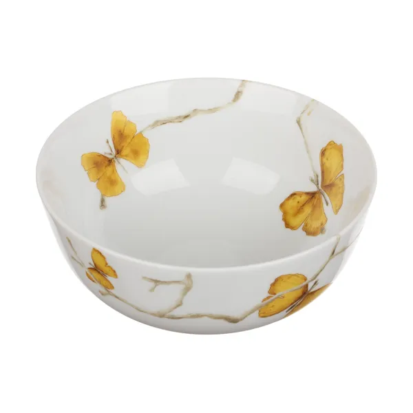Салатник Michael Aram «Butterfly Ginkgo», 14 см, 560 мл, фарфор, Michael Aram