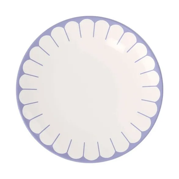 Тарелка 26 см «Fleur» синяя, Villeroy & Boch