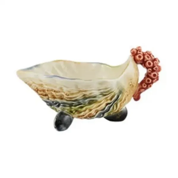 Чаша Bordallo Pinheiro «Oysters & Scallops», 21,5 см, мультиколор