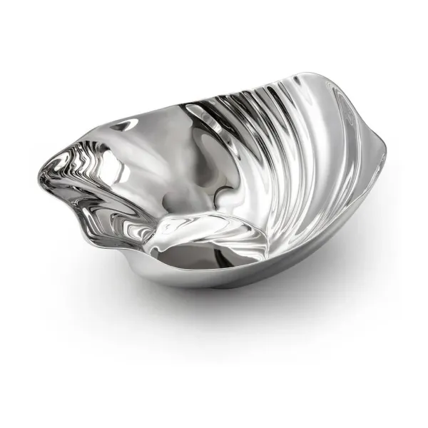 Блюдо глубокое 13 см «Cascade» серебряное, Robert Welch